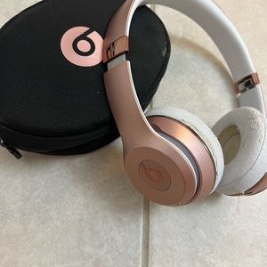 Beats Rose Gold Headphones
